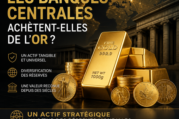 Pourquoi les banques centrales achètent-elles de l'or ? Le rôle de l'or dans l'économie mondiale