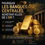 Pourquoi les banques centrales achètent-elles de l'or ? Le rôle de l'or dans l'économie mondiale