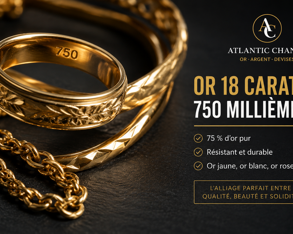 Bijoux or 18 carats