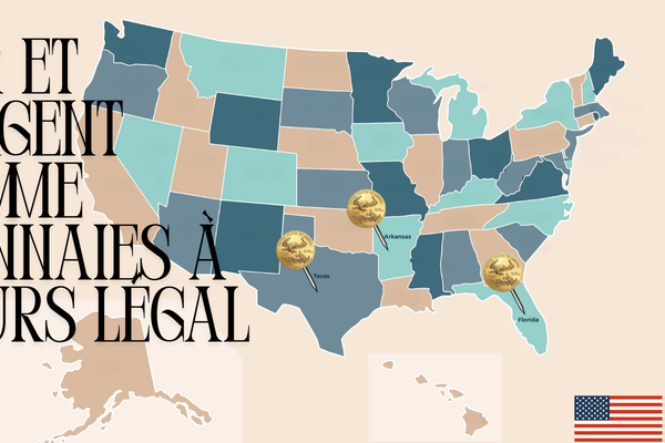 La Floride et le Texas adoptent l'or et l'argent comme monnaie