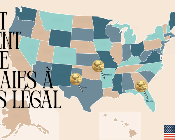 La Floride et le Texas adoptent l'or et l'argent comme monnaie