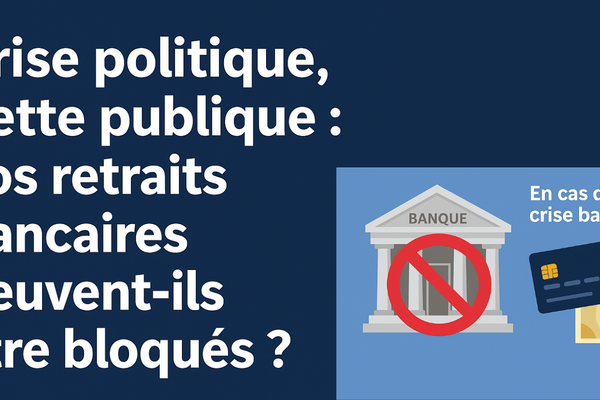 Crise politique, dette publique : vos retraits bancaires peuvent-ils être bloqués ?