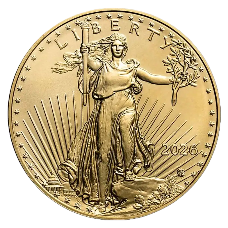 1/10 oz American Eagle | 2026| Or 99,9%