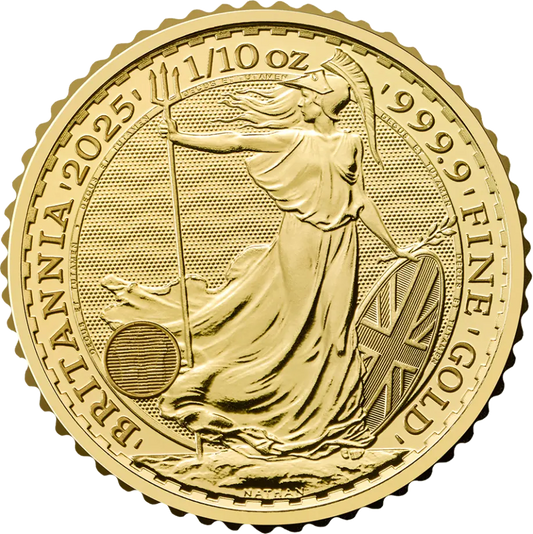 Britannia Or Charles III  1/10 oz | Or 99,9% | 2025