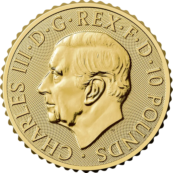 Britannia Or Charles III  1/10 oz