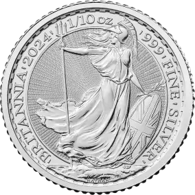 Britannia  Charles III 1/10 oz | Argent 99,9% |