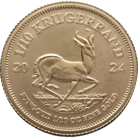 Krugerrand 1/10oz | Or  91,6% |