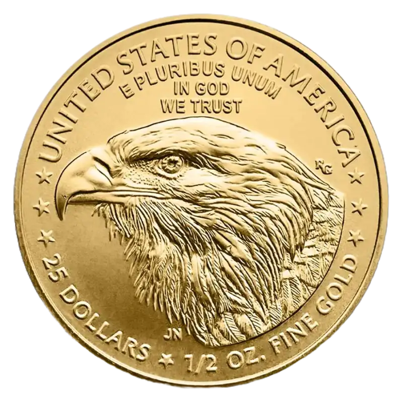 1/2 oz American Eagle | 2026| Or 99,9%