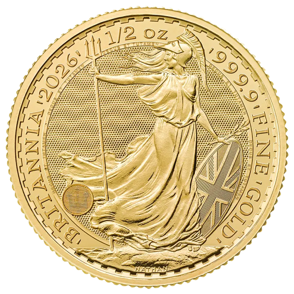 1/2 oz Britannia Charles III  | 2026