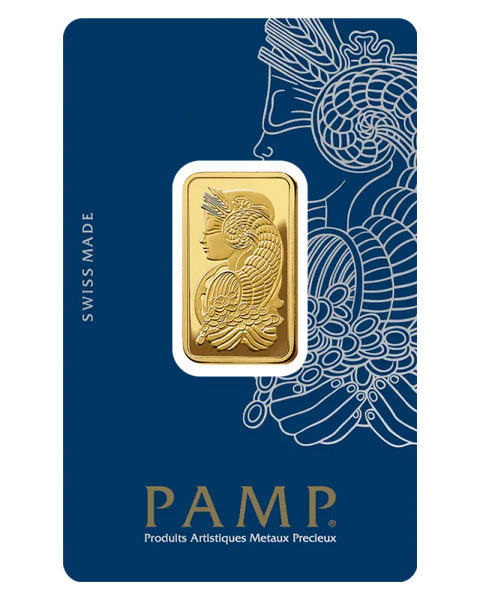 1/2 oz Lingot PAMP Fortuna| Or 99,9%