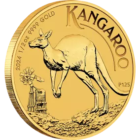 Kangourou Australien 1/2oz | Or 99,9% |