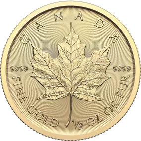 Maple Leaf  Canada| 1/2 oz  Or  99,9%|