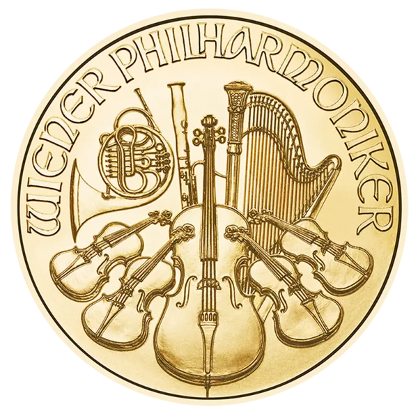 1/2 oz Philharmonique de Vienne |  or 99,9%