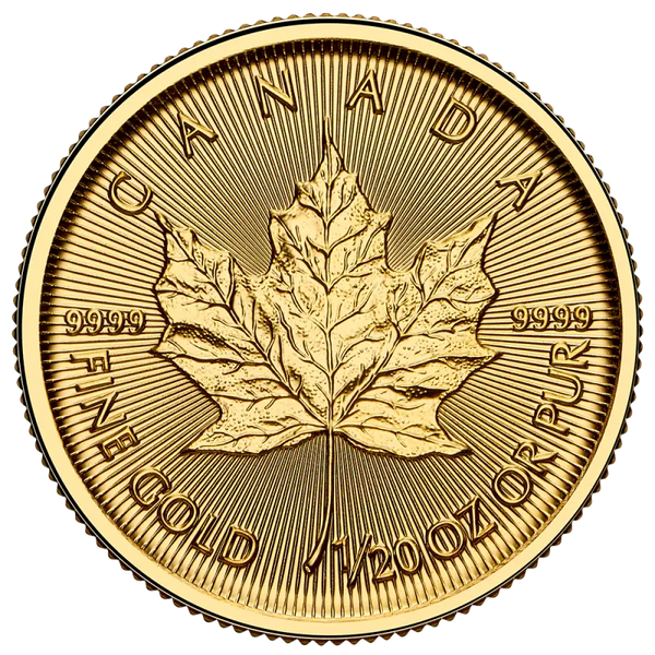 1/20 oz Maple Leaf | or 99,9%