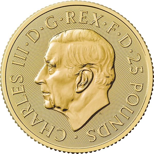 Britannia d'Or Charles III  1/4 oz