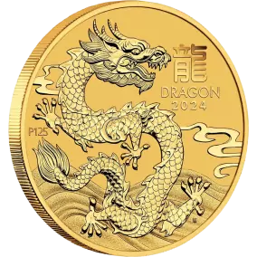 Lunar III Dragon 1/4oz  | Or 99,9%  |