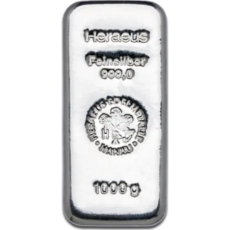 Lingot d'Argent 1000gr | 99,9% |