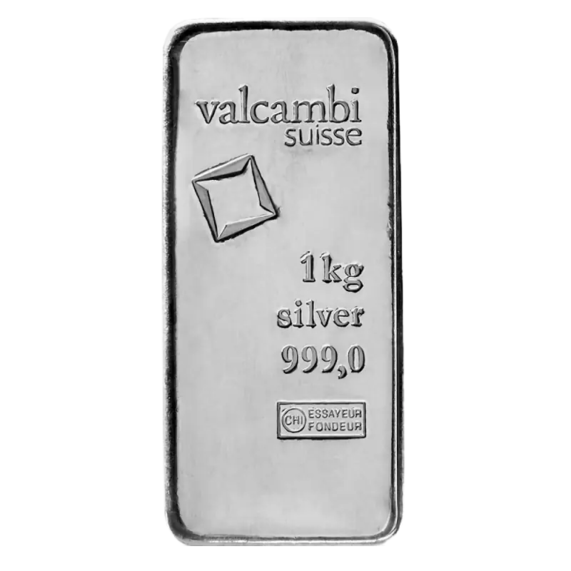 1 Kilo Lingot | Argent 99,9%