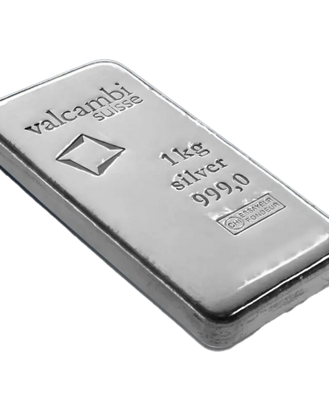 1 Kilo Lingot Valcambi| Argent 99,9%
