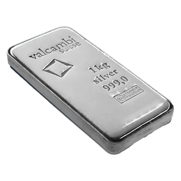 1 Kilo Lingot Valcambi| Argent 99,9%
