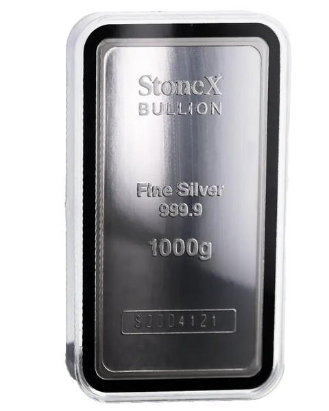 1 Kilo StoneX Silver Bar Case