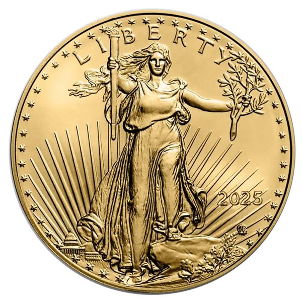 1 oz American Eagle  | 2025| Or 99,9%