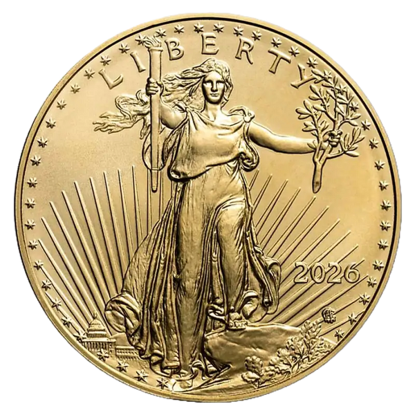 1 oz American Eagle | 2026| Or 99,9%