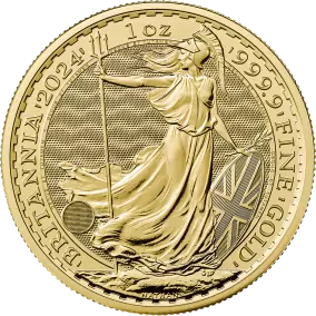 Britannia Charles III Or  2025 1oz | Or 99,9% |