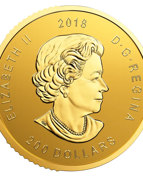 1 oz Call of the Wild "Golden Eagle" .99999 Gold Coin (2018)