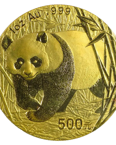1 oz China Panda | 2002