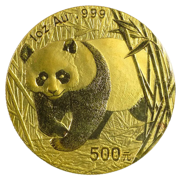 1 oz China Panda | 2002
