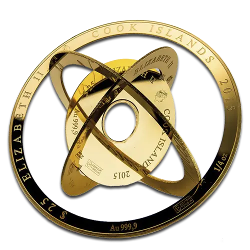 1 oz Cook Island Armillary Valcambi | Or 99,9%