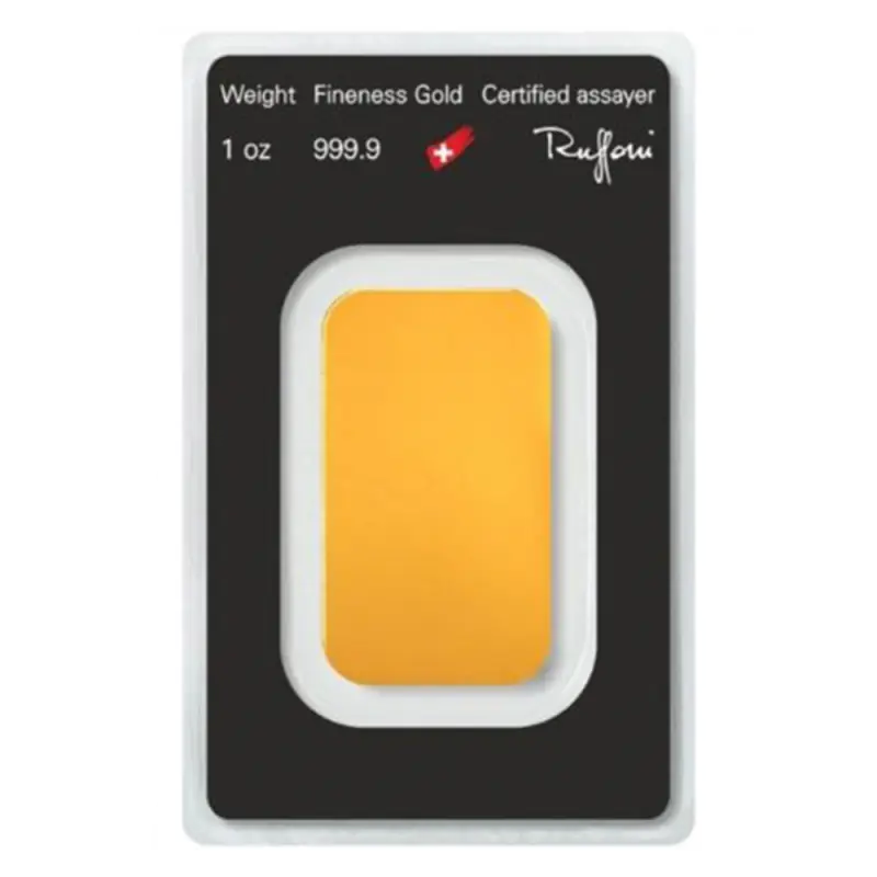 1 oz Lingot Argor-Heraeus| Or 99,9%
