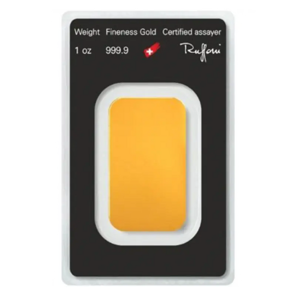 1 oz Lingot Argor-Heraeus| Or 99,9%