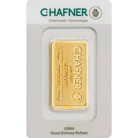Lingot d'or  1 oz  99,9%