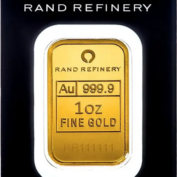 1 oz Lingot Loxodonta Africana Rand Refinery| Or 99,9%