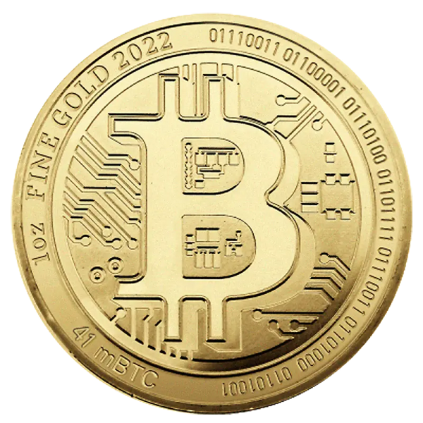 1 oz  Bitcoin | Or 99,9%