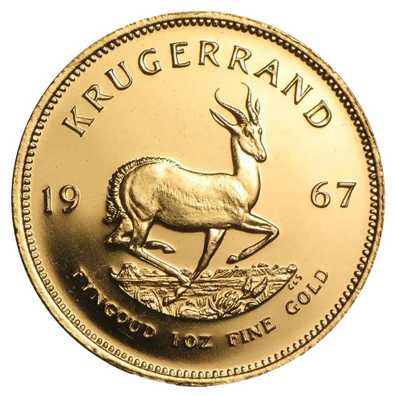 1 oz Krugerrand | 1967 | Or 91,6%