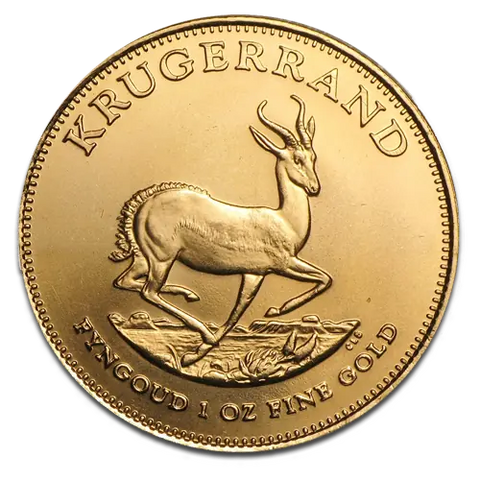 1 oz Krugerrand | 2nd choix | Or 91,6%