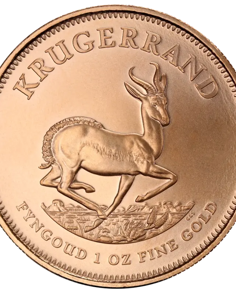 1 oz Krugerrand | Mixed Years| Or 91,6%