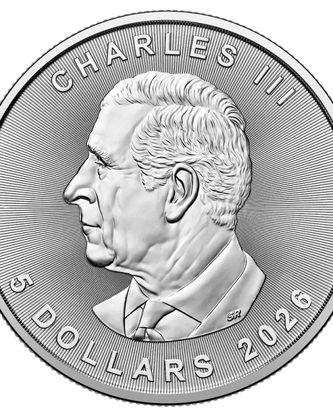 1 oz Silver Maple Leaf  | 2026 | Argent 99,9%