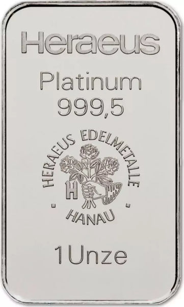 Lingot de Platine |  1 oz