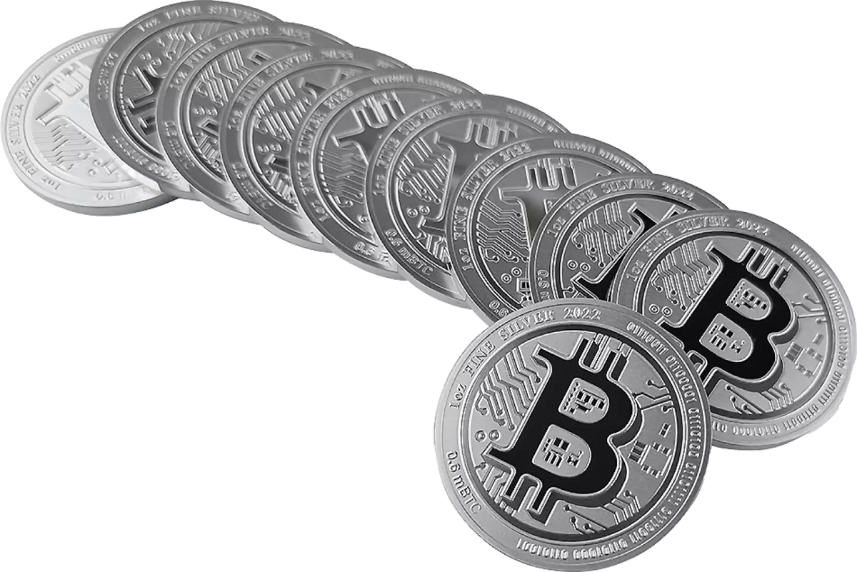 Bitcoin 1oz | Argent 99,9% |