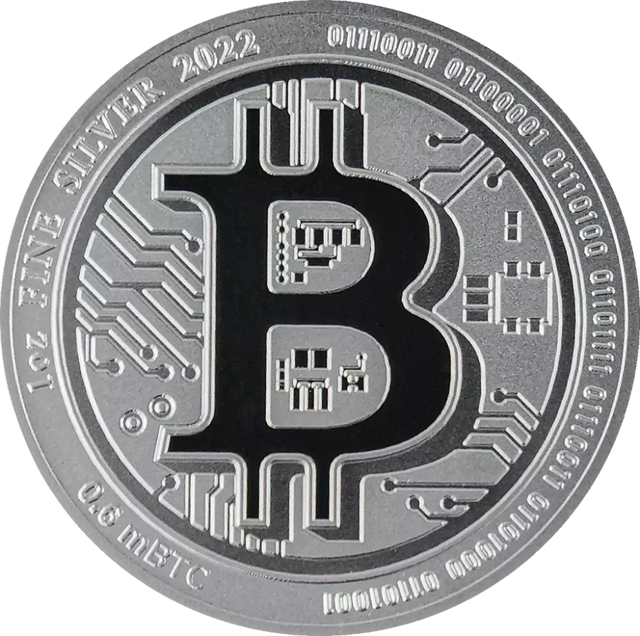 Bitcoin 1oz | Argent 99,9% |