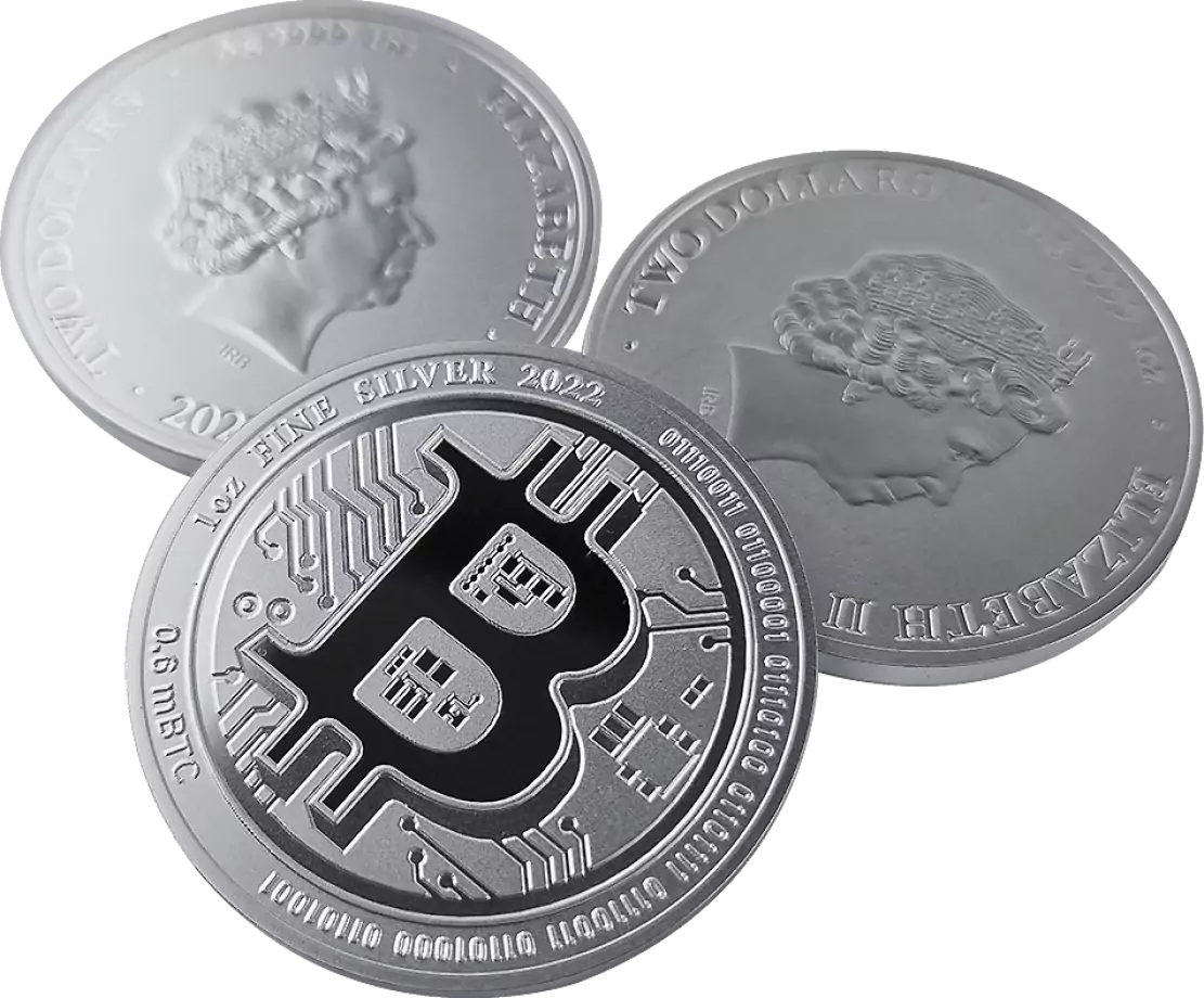 Bitcoin 1oz | Argent 99,9% |