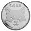 Crypto Silver Round - Shiba Inu 1 oz | Argent 99,9% |