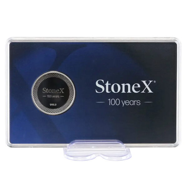 1 oz StoneX 100 Year Silver Round