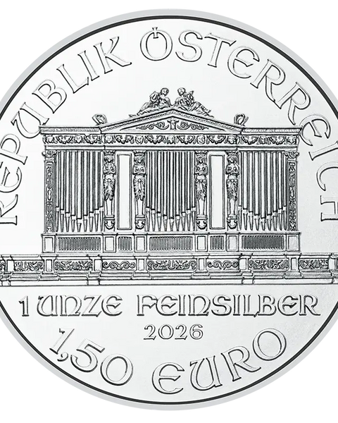 1 oz Vienna Philharmonic  | 2026 | Argent 99,9%