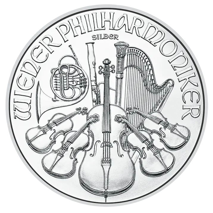 1 oz Vienna Philharmonic  | 2026 | Argent 99,9%