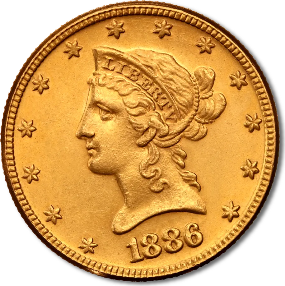 10 Dollar Eagle "Liberty Head"| 1866-1907| Or 99,9%